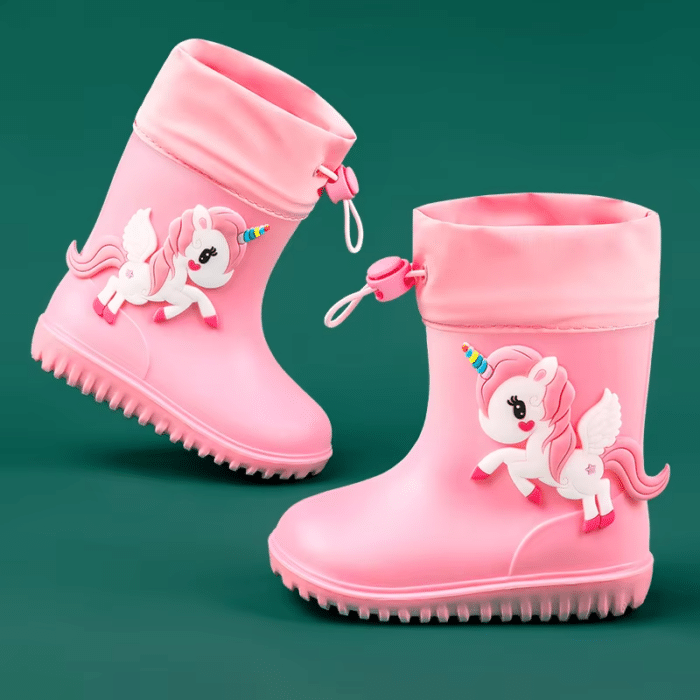 Botte de pluie licorne enfant
