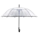 Parapluie cloche transparent anti-vent 6