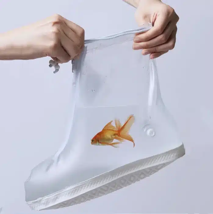 Couvre-chaussures imperméable en Silicone unisexe, protection de chaussures, bottes de pluie pour intérieur et extérieur, couvre-chaussures antidérapant de qualité réutilisable 3