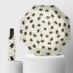 Parapluie pliant portable pour femmes, protection solaire, protection UV, parapluie de pluie et de phare, chats mignons 3