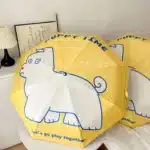 Un parapluie de voyage extérieur avec imprimés de chiens, un mini parasol à 50 % de réduction, protection solaire et protection UV, 3