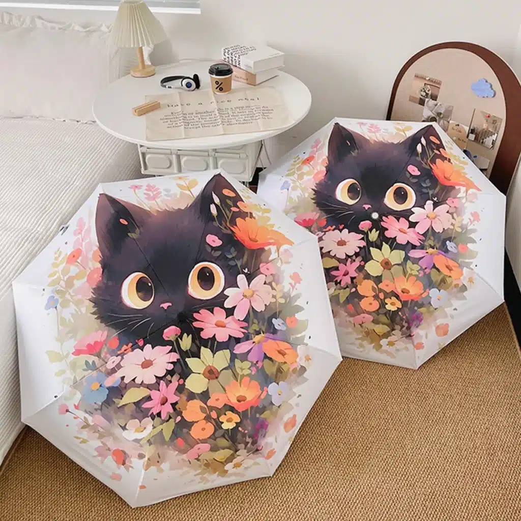 Parapluie avec des chats