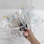 Parapluie transparent chat 2
