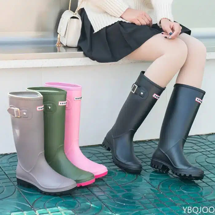 Botte de pluie mollet large 1