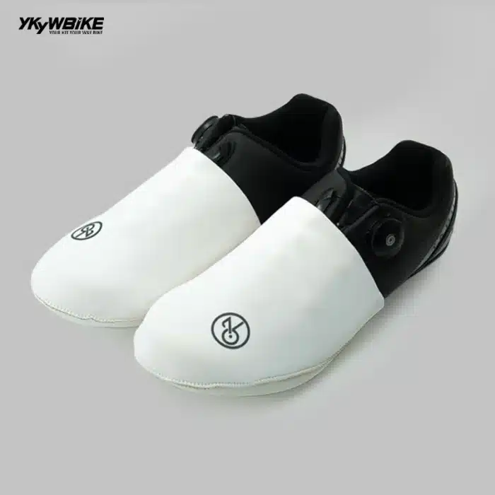 Couvre chaussures velo blanc 1