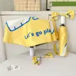Un parapluie de voyage extérieur avec imprimés de chiens, un mini parasol à 50 % de réduction, protection solaire et protection UV, 2