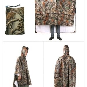 Poncho camouflage