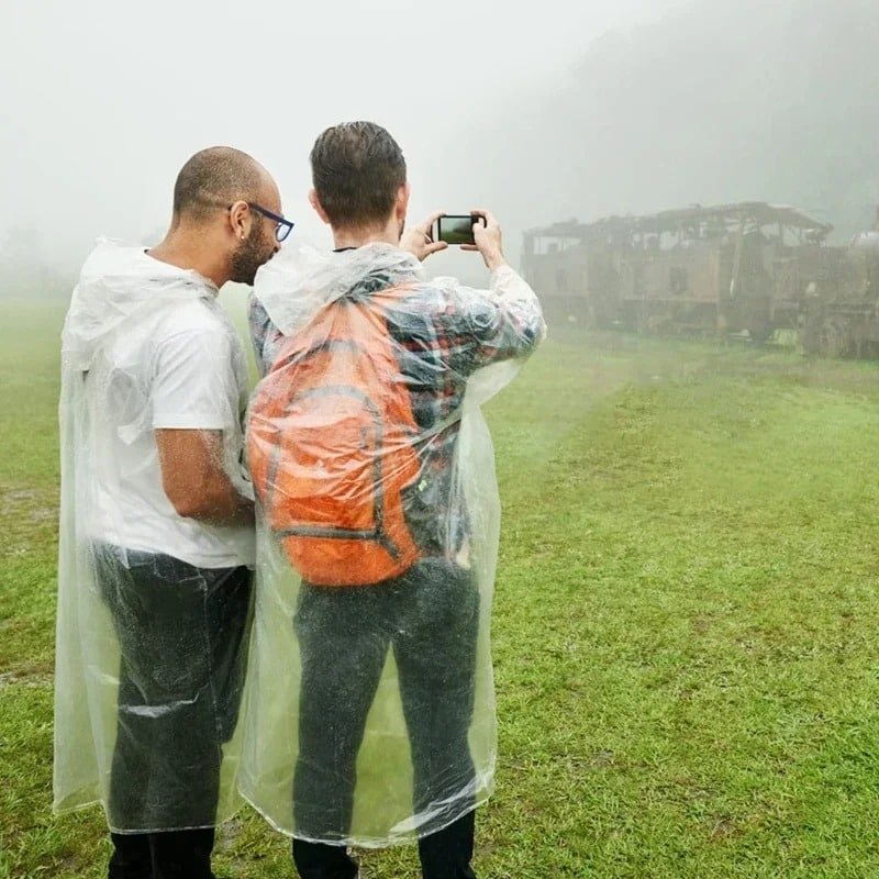 Poncho de pluie jetable