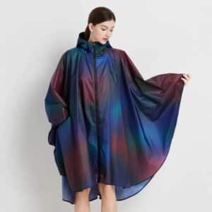 Poncho coloré