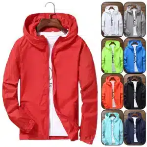 Manteau coupe-vent à séchage rapide, veste imperméable ultralégère pour hommes et femmes, vêtements d'extérieur UV, Camping, randonnée, cyclisme, course à pied, Sport, S-7XL 1