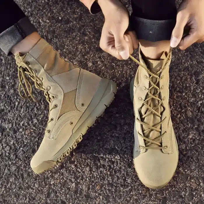 Hommes bottes tactiques décontracté cheville imperméable chaussures d'escalade marque taille botte livraison gratuite en plein air Plus chaussures de randonnée 5