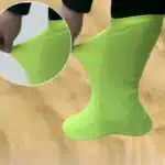 Couvre-chaussures montantes – Protecteurs élastiques pour bottes de randonnée en plein air, équipement anti-sable et anti-poussière imperméable pour la plage et la neige, cadeau dans le désert 2