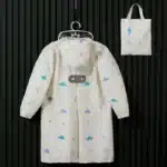 Imperméable imperméable léger pour enfants, manteau de pluie, poncho, veste, vêtements d'extérieur, enfants, filles, garçons, bébé, 1, 3, 6 ans, 80-150cm 4