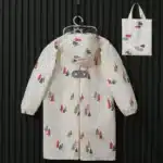 Imperméable imperméable léger pour enfants, manteau de pluie, poncho, veste, vêtements d'extérieur, enfants, filles, garçons, bébé, 1, 3, 6 ans, 80-150cm 5