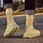 Hommes bottes tactiques décontracté cheville imperméable chaussures d'escalade marque taille botte livraison gratuite en plein air Plus chaussures de randonnée 4