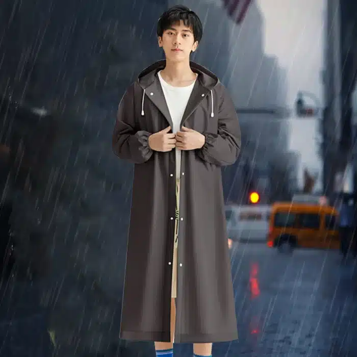 Poncho imperméable pour homme et femme, imperméable épais, manteau de moto, tourisme, randonnée en plein air 1