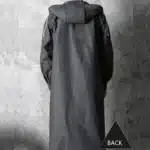 Poncho de pêche étendu et épais, imperméable pour hommes, capuche coupe-vent, imperméable pour parapluie de pluie, manteau résistant pour motard 3