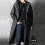 Poncho de pêche étendu et épais, imperméable pour hommes, capuche coupe-vent, imperméable pour parapluie de pluie, manteau résistant pour motard 2