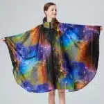 Hommes et femmes Van Gogh ciel étoilé imperméable coloré randonnée manteau de pluie unisexe Poncho imperméable cape alpinisme vêtements de pluie 6