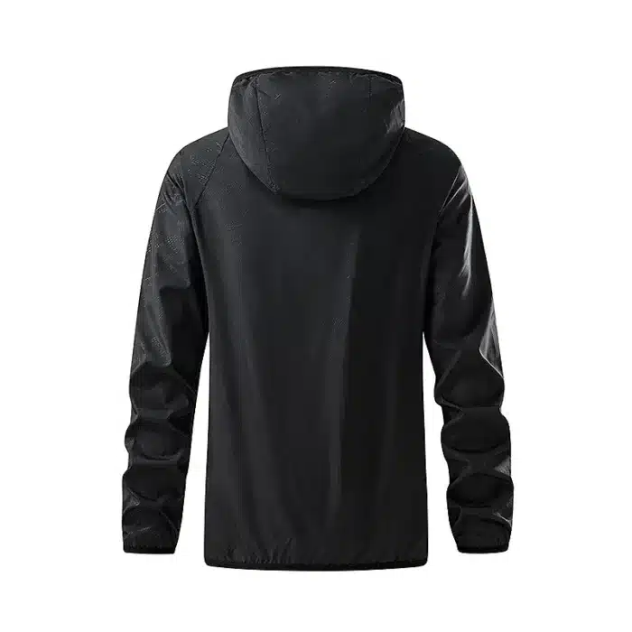 Camping veste imperméable hommes femmes coupe-vent hommes imperméable veste de pluie hommes imperméable randonnée escalade vêtements Protection solaire 5