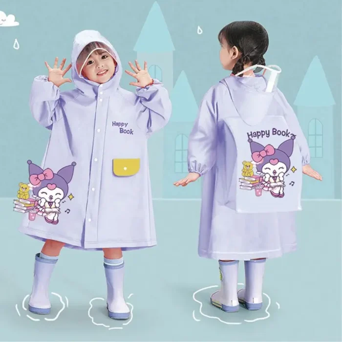 Poncho imperméable enfant