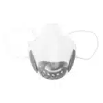 Protection buccale nasale respirante, bouclier transparent pour adulte, masques faciaux anti-buée en plastique, masque 2