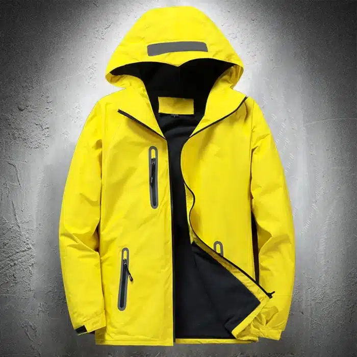 Manteau long homme impermeable 1