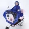 Poncho de pluie imperméable fauteuil roulant