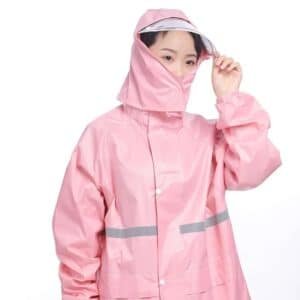 Combinaison de pluie pour moto