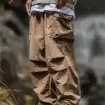 Pantalon de travail imperméable pour hommes, pantalon d'alpinisme Hip Hop, pantalon Harajuku décontracté, vêtements d'extérieur cargo noirs, printemps et automne, nouveau 3