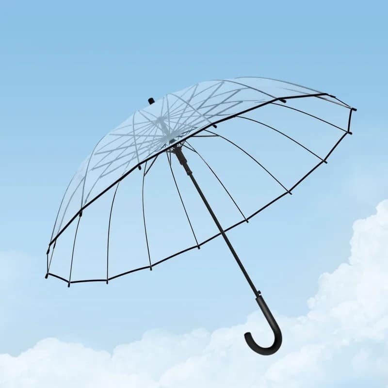 Parapluies transparents : Nos 4 meilleurs parapluies