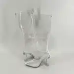 Bottes de pluie transparente femme 3