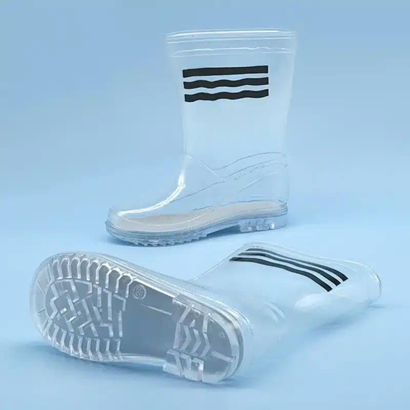 Bottes de pluie transparentes : Top 3 de nos tendances qui séduisent.
