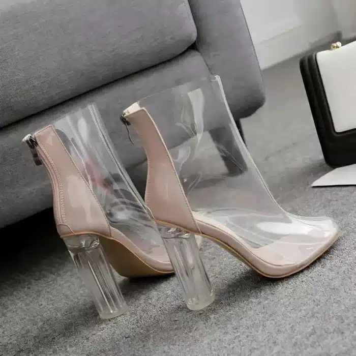 Botte transparente a talon 3